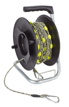 Courant GUIDE LINE REEL, BLACK PLASTIC - MAX 60M