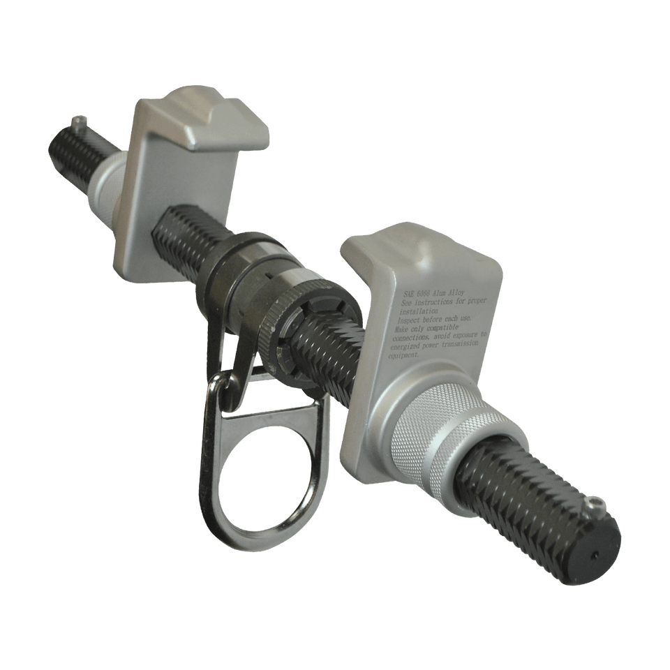 Falltech 12 ¼" Trailing Beam Anchor with Dual-clamp Adjustment