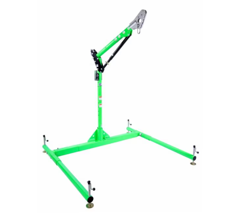 3M™ DBI-SALA® Advanced 5-Piece Davit Hoist System, Green - Silver