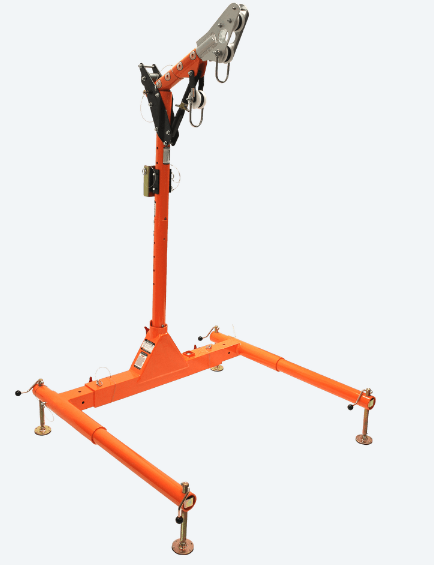 FallTech 5pc Confined Space Davit System with 12" to 29" Offset Davit Arm