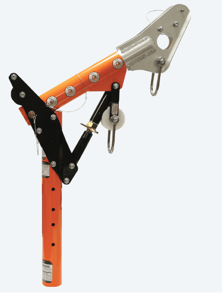 FallTech Offset Davit Arm, 12" to 29" with Device Receiver Bracket