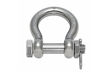 Suncor Stainless Bow Shackle with Bolt - Forged