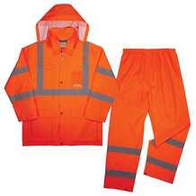 Ergodyne GloWear 8376K Lightweight Hi-Vis Rain Suit