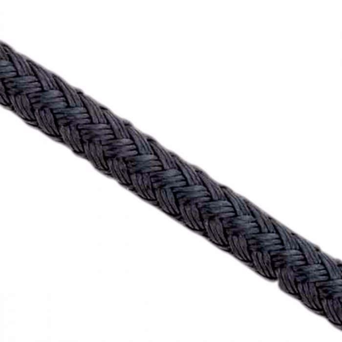 NEW 7/16 (11mm) x 100' Double Braid Static Line, Safety Rope, Black 